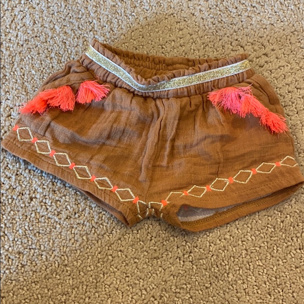 Cotton On Baby 0-3m Fringe Glitter Short EUC